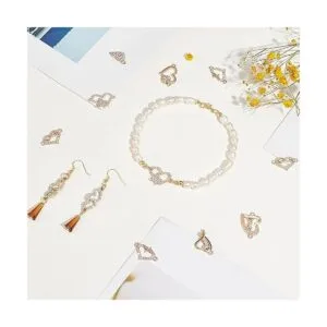 PH PandaHall Dijes de corazón 32 piezas de 8 estilos de_2