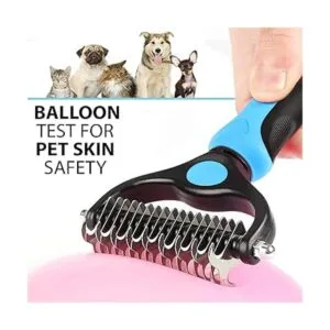 Hikster Rastrillo de capa interior para perros y gatos con_7