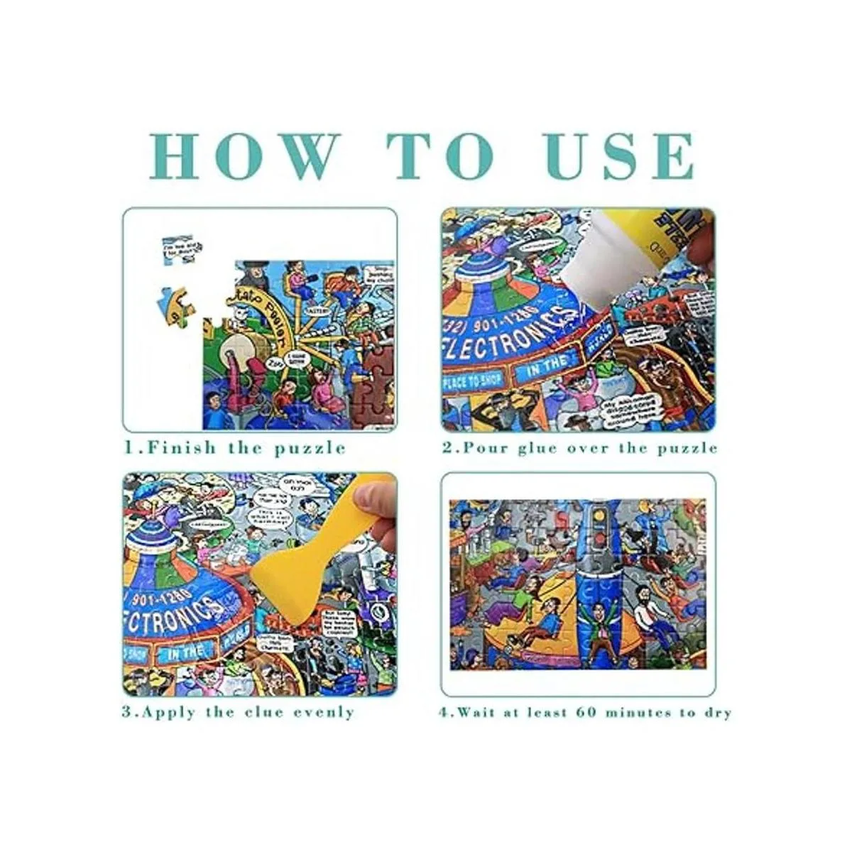 InGooood Pegamento de rompecabezas pegamento de_6