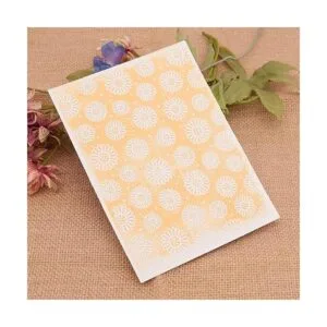 WooYangFun 1 carpeta de estampado de girasol de flor de_4