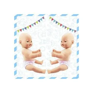 DCBEAUTIFUL Paquete de 4 pañales de bebé para muñecas de_3