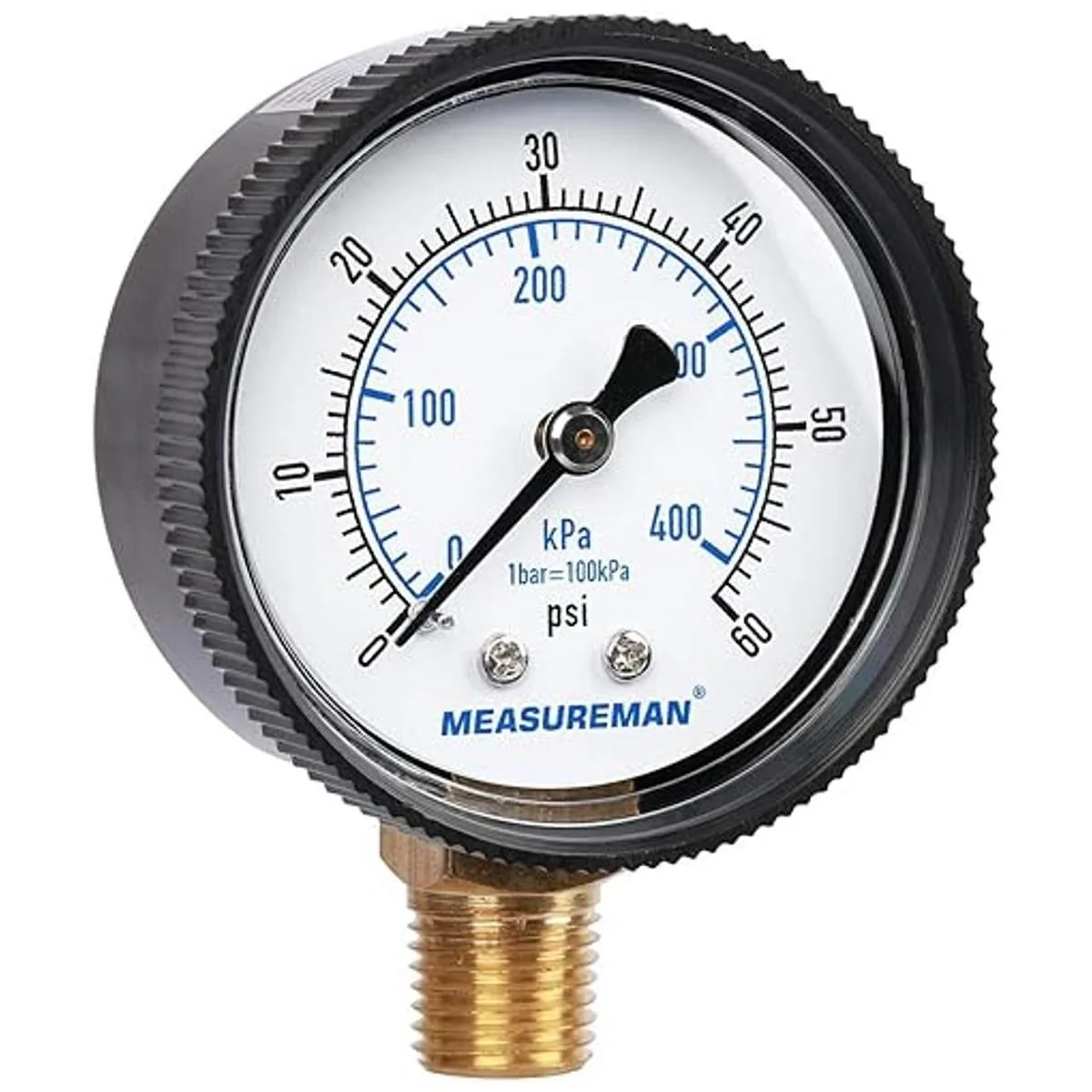 Measureman Medidor de presión de piscina de 2 pulgadas_2
