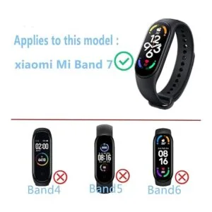 Aemus Protector de pantalla compatible con Xiaomi Mi Band_2