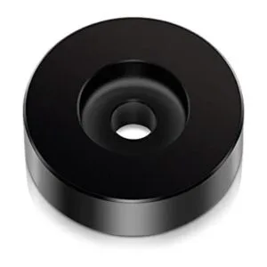 Adaptador de 45 RPM de 7 pulgadas cúpula de aluminio_1