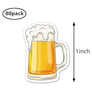 Calcomanías de vaso de cerveza de 1 pulgada para álbumes_2