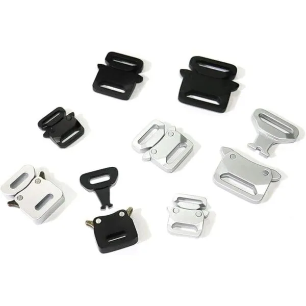Hebilla de metal para pulsera de paracaídas paquete de 2_5