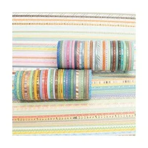 YUBBAEX Juego de 60 rollos de cinta washi delgada de papel_3