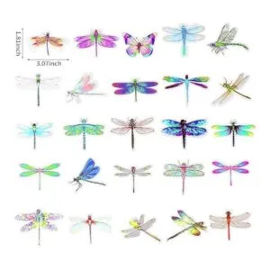 100 calcomanías de libélula hermosas calcomanías para_3