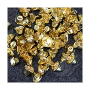 Azure Zone paquete de 72 cascabeles de latón de la_6