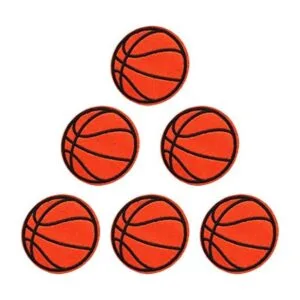 XUNHUI Parches de baloncesto bordados para ropa planchar_1