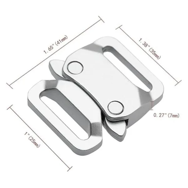 Hebilla de metal para pulsera de paracaídas paquete de 2_2