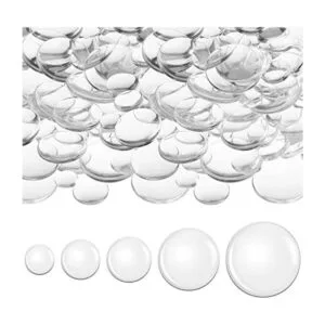 100 piezas de cabujones de cúpula de cristal transparente_1
