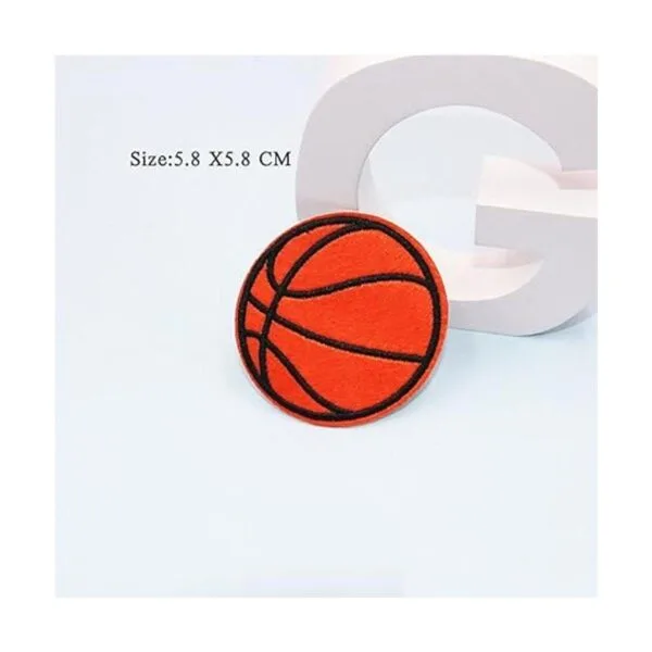 XUNHUI Parches de baloncesto bordados para ropa planchar_2