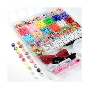 Dowsabel Kit de fabricación de pulseras cuentas para_2