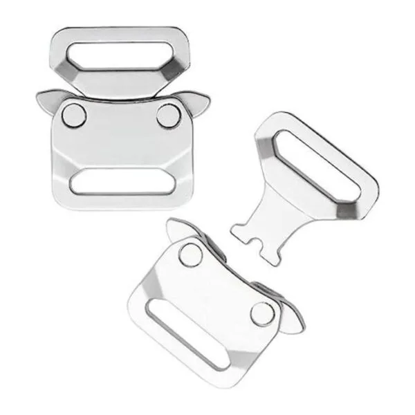 Hebilla de metal para pulsera de paracaídas paquete de 2_1