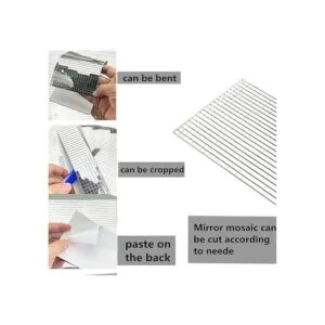 Adhesivo de azulejos de mosaico de cristal real para_4