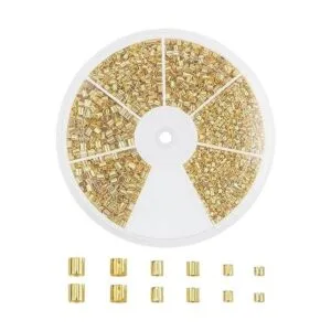 PandaHall Elite caja con cuentas en forma de tubos para_1