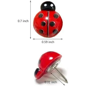 30 alfileres de mariquitas para el pulgar diseño creativo_2