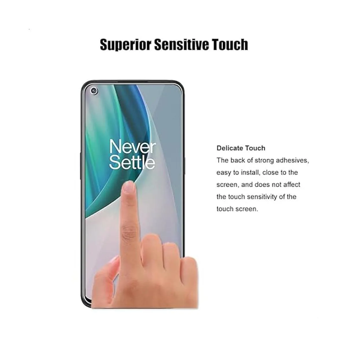 33 para OnePlus Nord N10 5G paquete de 3 Protector de_3