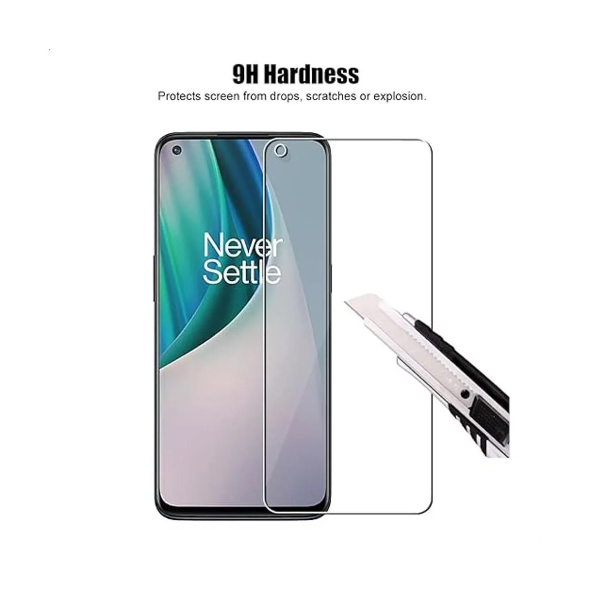 33 para OnePlus Nord N10 5G paquete de 3 Protector de_4