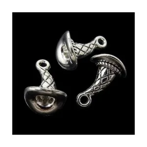 Honbay 35 dijes de aleación de sombrero de bruja con_5