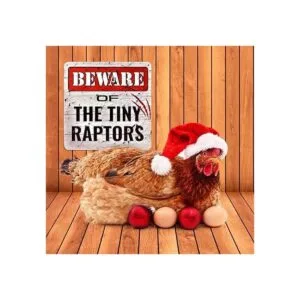 Bigtime Signs Beware of Tiny Raptors Letrero de 12 x 12_2