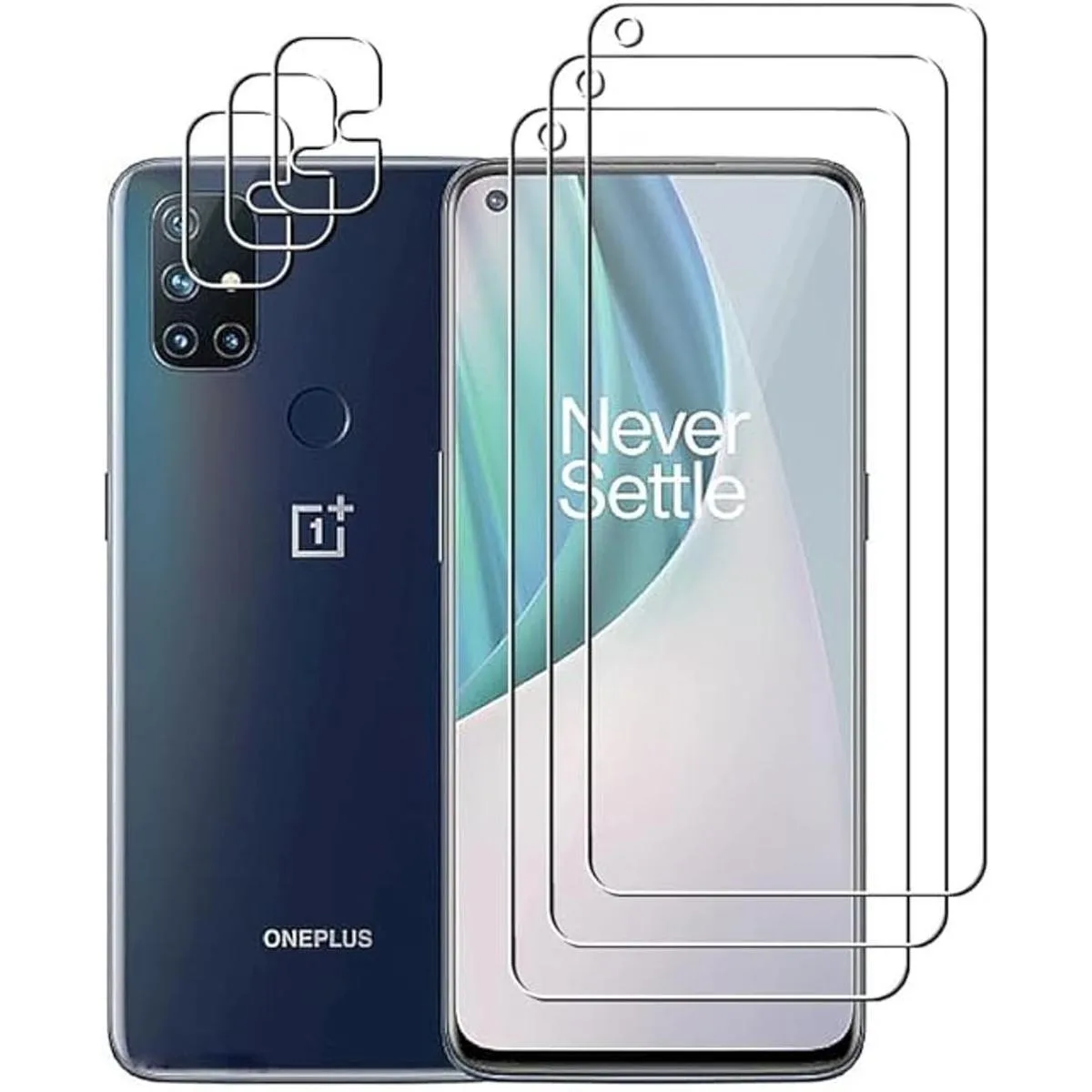 33 para OnePlus Nord N10 5G paquete de 3 Protector de_1