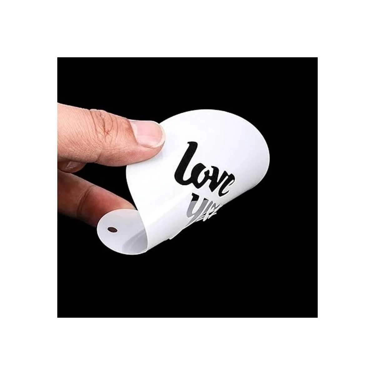 Konsait Plantilla de café 15 Piezas de Latte Art_6