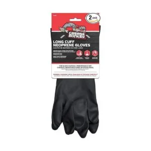 Grease Monkey Guantes largos de neopreno grandes para_1