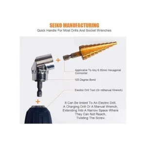 CIGOTU Juego de extensiones de adaptador de llaves de mano_7