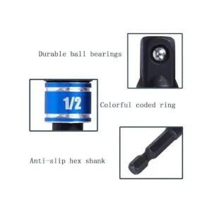 CIGOTU Juego de extensiones de adaptador de llaves de mano_6