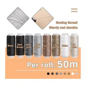 Kit de costura de cuero kit de reparación de tapicería de_2