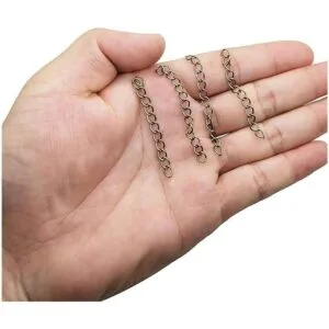 100 cadenas extensoras de bronce antiguo cadena de_5