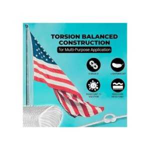 RamPro Cuerda de nailon trenzado de polipropileno de 50_6