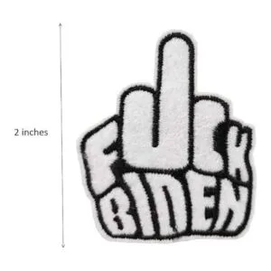 F Biden Anti Biden Not My President Parche bordado para_2