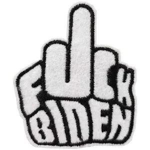 F Biden Anti Biden Not My President Parche bordado para_1
