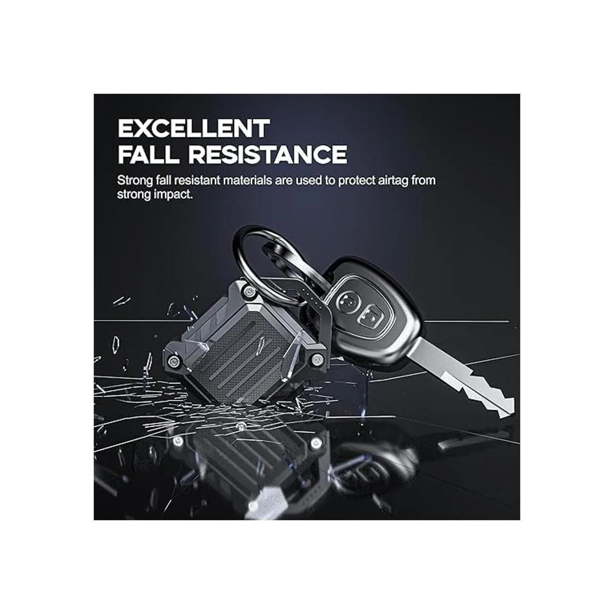 Jeanue Funda impermeable para llavero compatible con_4