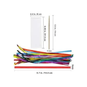 Supla 36 juegos de 4 estilos de marcadores de arco iris_3