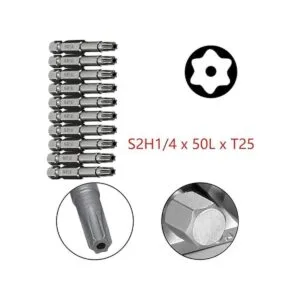 COMOK Juego de 10 brocas de destornillador magnético de_2