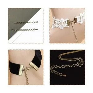 100 cadenas extensoras de bronce antiguo cadena de_4