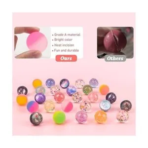 Ohanniewa Bolas saltantes para niños 20 piezas 5 estilos_3