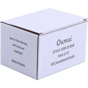 XIANNIDE YEE Paquete de 12 bombillas de 25 W para_2