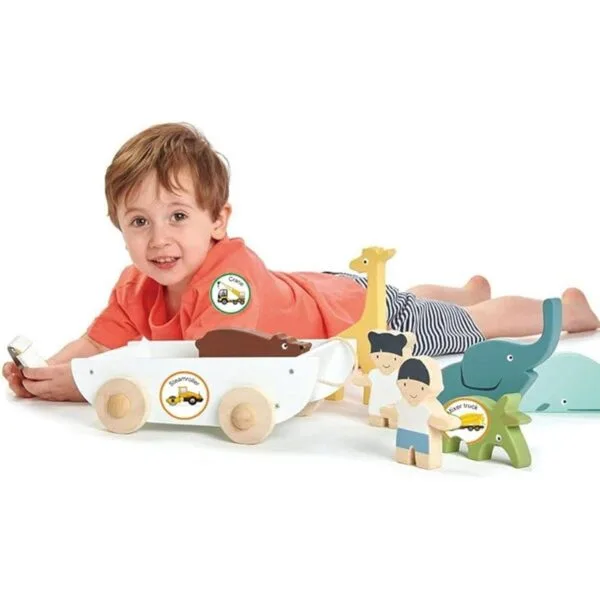Hohamn Calcomanías de camiones de 1.5 pulgadas para niños_5