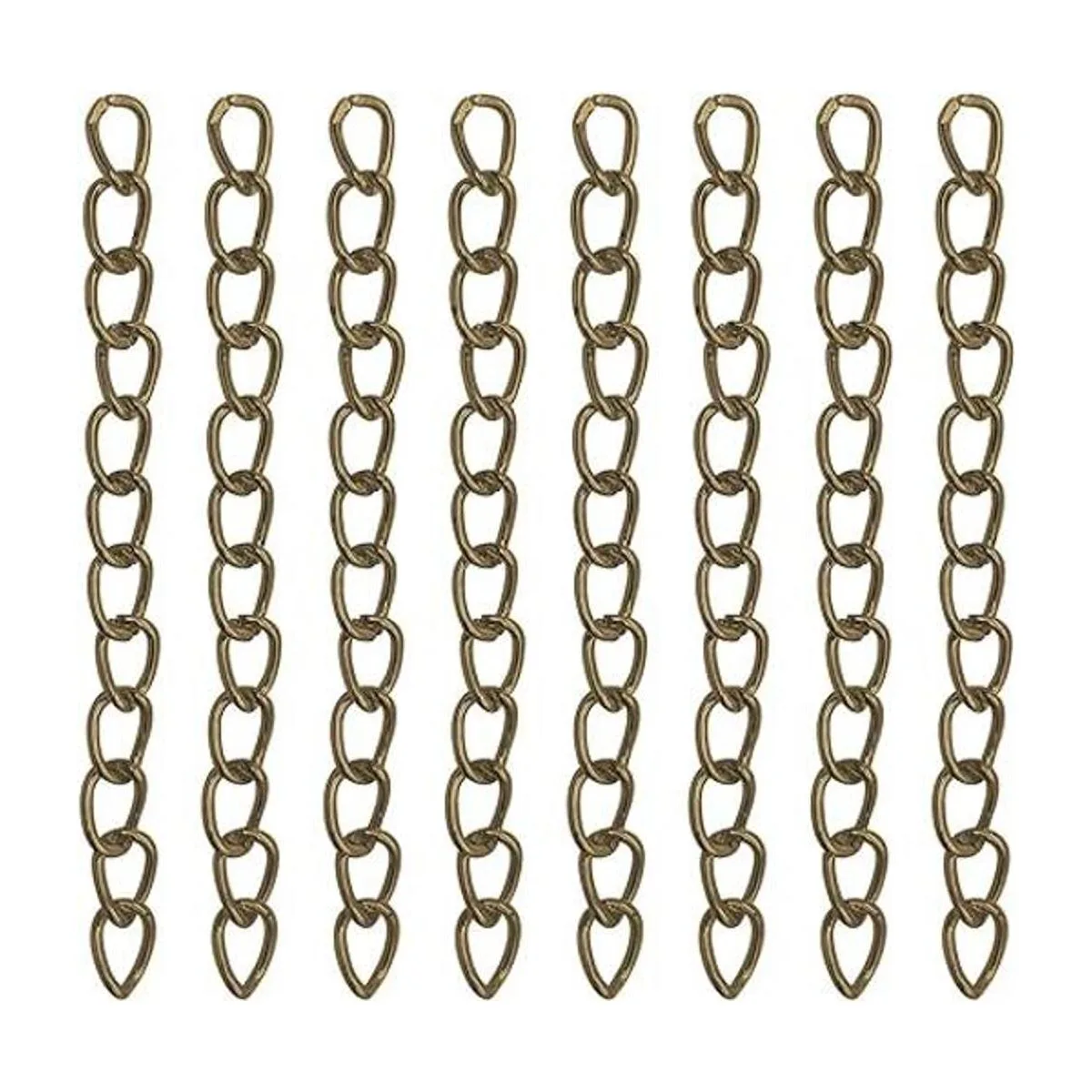 100 cadenas extensoras de bronce antiguo cadena de_1