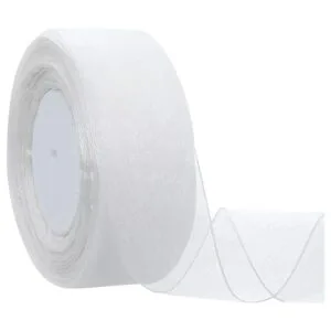 Hapeper Cinta de organza transparente de 112 pulgadas_1