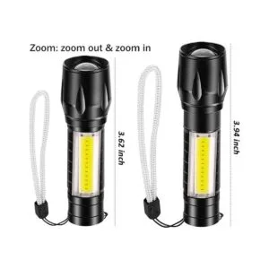 Linterna LED recargable USB mini antorcha ultra brillante_5