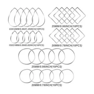 Aro para hacer joyas 60 aretes de aro para hacer joyas_4