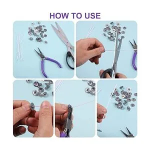 200 unidades de base de mecha de vela de 0.492 in_3