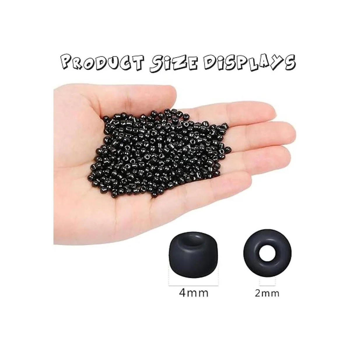 MIKIMIQI 2200 cuentas de semillas de vidrio a granel_2