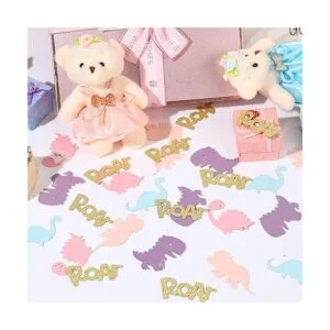 240 piezas de mesa de confeti de dinosaurio para temática_4